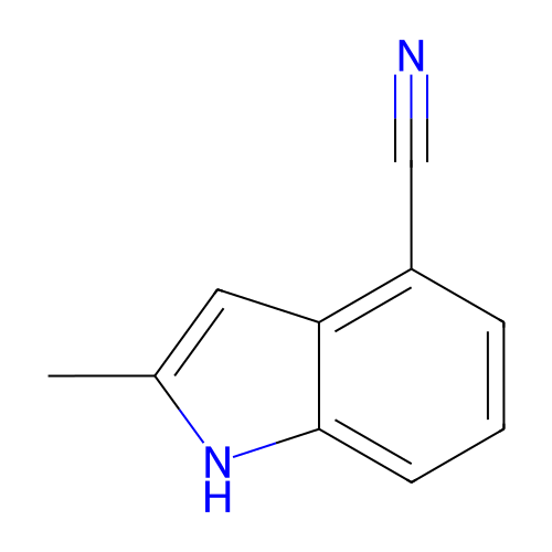 2-甲基-1H-吲哚-4-甲腈,2-Methyl-1H-indole-4-carbonitrile