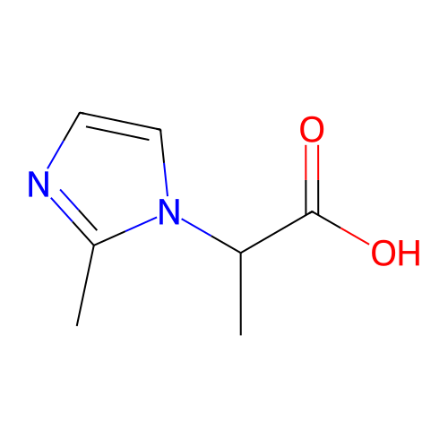 2-(2-甲基-1H-咪唑-1-基)丙酸,2-(2-Methyl-1H-imidazol-1-yl)propanoic acid