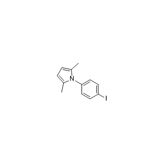 1-(4-碘苯基)-2,5-二甲基-1H-吡咯,1-(4-Iodophenyl)-2,5-dimethyl-1H-pyrrole