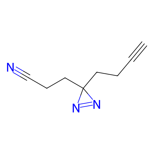 3-(3-(but-3-yn-1-基)-3H-二嗪-3-基)丙腈,3-(3-(But-3-yn-1-yl)-3H-diazirin-3-yl)propanenitrile