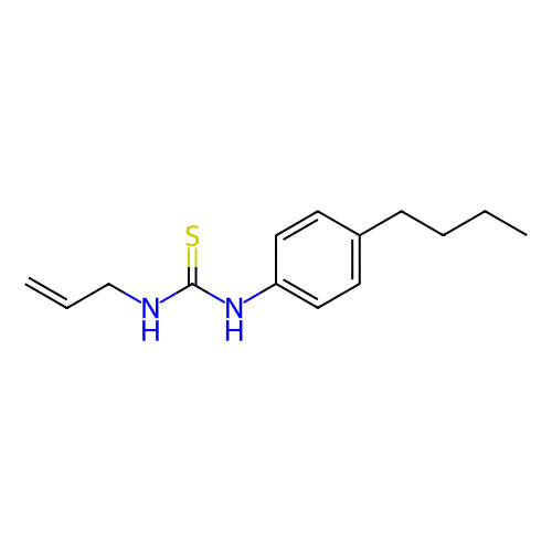 1-烯丙基-3-(4-丁基苯基)硫脲,1-Allyl-3-(4-butylphenyl)thiourea