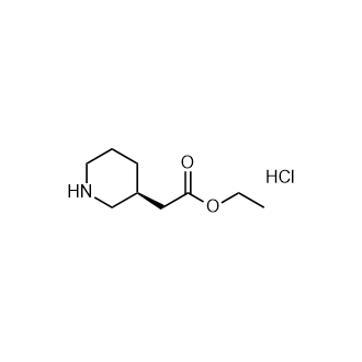 (S)-2-(哌啶-3-基)乙酸乙酯鹽酸鹽,Ethyl(S)-2-(piperidin-3-yl)acetatehydrochloride