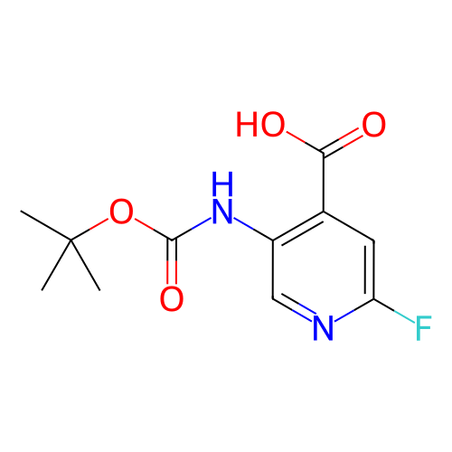 5-((叔丁氧基羰基)氨基)-2-氟異煙酸,5-((tert-Butoxycarbonyl)amino)-2-fluoroisonicotinic acid