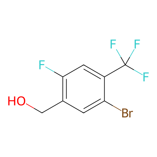 (5-溴-2-氟-4-(三氟甲基)苯基)甲醇,(5-Bromo-2-fluoro-4-(trifluoromethyl)phenyl)methanol