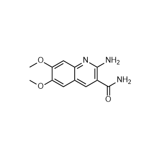 2-氨基-6,7-二甲氧基喹啉-3-甲酰胺,2-Amino-6,7-dimethoxyquinoline-3-carboxamide