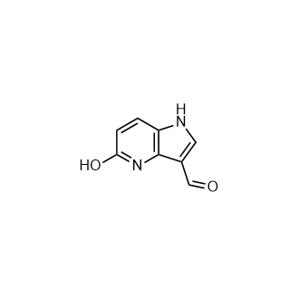 5-羟基-1H-吡咯并[3,2-b]吡啶-3-甲醛,5-Hydroxy-1h-pyrrolo[3,2-b]pyridine-3-carbaldehyde