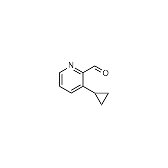 3-环丙基吡啶甲醛,3-Cyclopropylpicolinaldehyde