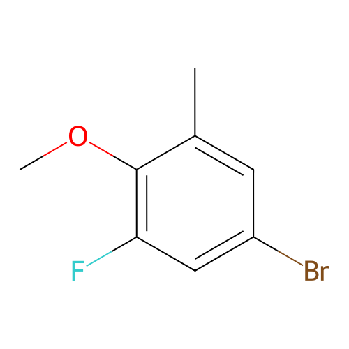 5-溴-1-氟-2-甲氧基-3-甲基苯,5-Bromo-1-fluoro-2-methoxy-3-methylbenzene