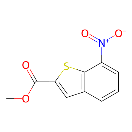 7-硝基苯并[b]噻吩-2-羧酸甲酯,Methyl 7-nitrobenzo[b]thiophene-2-carboxylate
