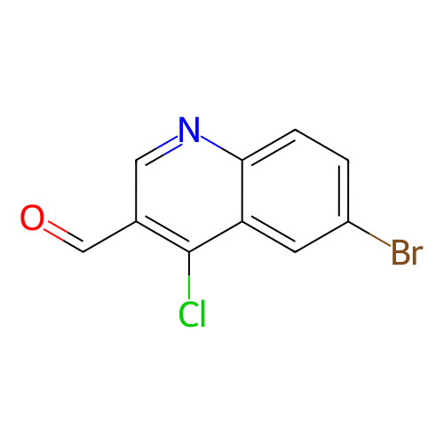 6-溴-4-氯喹啉-3-甲醛,6-Bromo-4-chloroquinoline-3-carbaldehyde