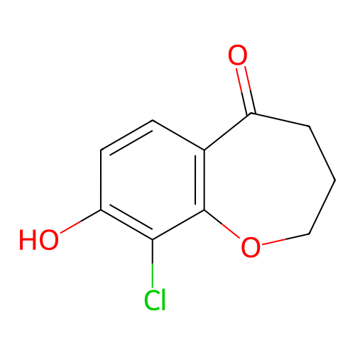 9-氯-8-羟基-3,4-二氢苯并[b]氧杂-5(2H)-酮,9-Chloro-8-hydroxy-3,4-dihydrobenzo[b]oxepin-5(2H)-one