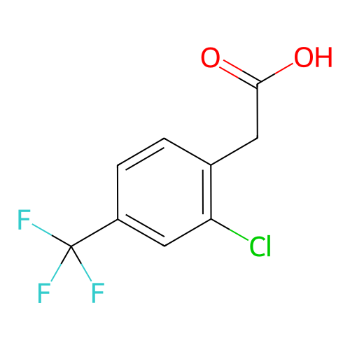 2-(2-氯-4-(三氟甲基)苯基)乙酸,2-(2-Chloro-4-(trifluoromethyl)phenyl)acetic acid