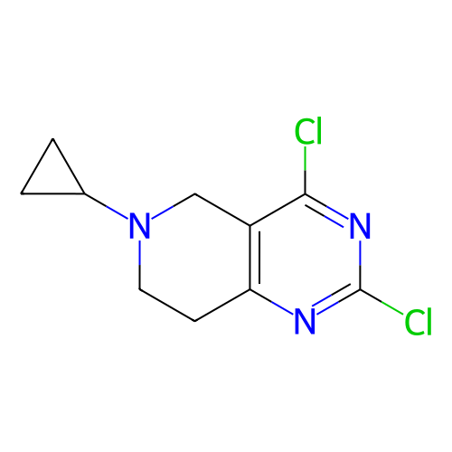 2,4-二氯-6-环丙基-5,6,7,8-四氢吡啶并[4,3-d]嘧啶,2,4-Dichloro-6-cyclopropyl-5,6,7,8-tetrahydropyrido[4,3-d]pyrimidine