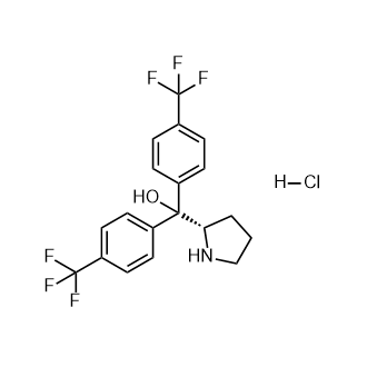 (S)-吡咯烷-2-基双(4-(三氟甲基)苯基)甲醇盐酸盐,(S)-Pyrrolidin-2-ylbis(4-(trifluoromethyl)phenyl)methanol hydrochloride