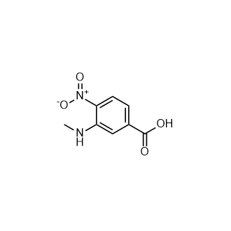 3-(甲氨基)-4-硝基苯甲酸,3-(Methylamino)-4-nitrobenzoic acid