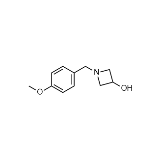 1-[(4-甲氧基苯基)甲基]氮雜環(huán)丁烷-3-醇,1-[(4-Methoxyphenyl)methyl]azetidin-3-ol