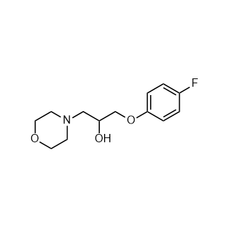 1-(4-氟苯氧基)-3-吗啉丙烷-2-醇,1-(4-Fluorophenoxy)-3-morpholinopropan-2-ol