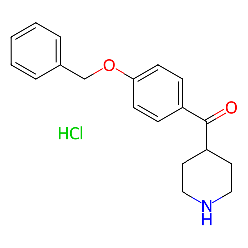 (4-苯基甲氧基苯基)-哌啶-4-基甲酮盐酸盐,(4-Phenylmethoxyphenyl)-piperidin-4-ylmethanone hydrochloride