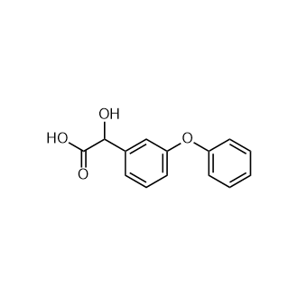 2-羟基-2-(3-苯氧基苯基)乙酸,3-Phenoxymandelic acid