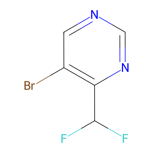 5-溴-4-(二氟甲基)嘧啶,5-Bromo-4-(difluoromethyl)pyrimidine