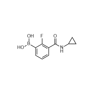 3-(環(huán)丙基氨基甲酰基)-2-氟苯基硼酸,3-(Cyclopropylcarbamoyl)-2-fluorophenylboronic acid