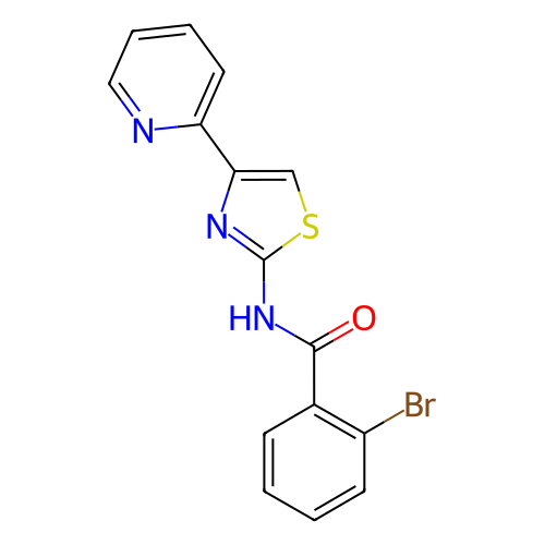 2-溴-N-(4-(吡啶-2-基)噻唑-2-基)苯甲酰胺,2-Bromo-N-(4-(pyridin-2-yl)thiazol-2-yl)benzamide