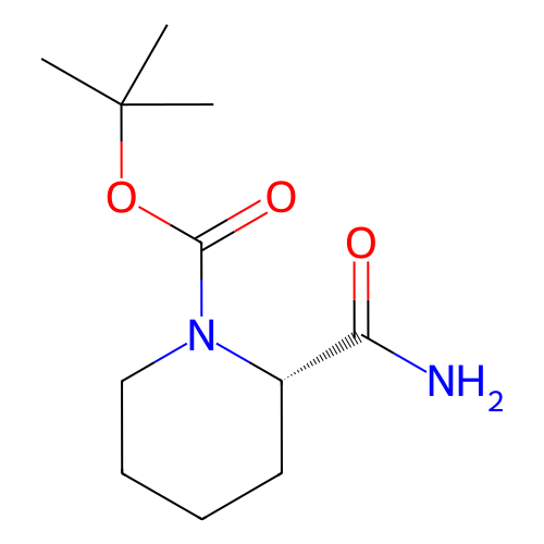 (S)-2-氨基甲酰基哌啶-1-羧酸叔丁酯,tert-Butyl (S)-2-carbamoylpiperidine-1-carboxylate