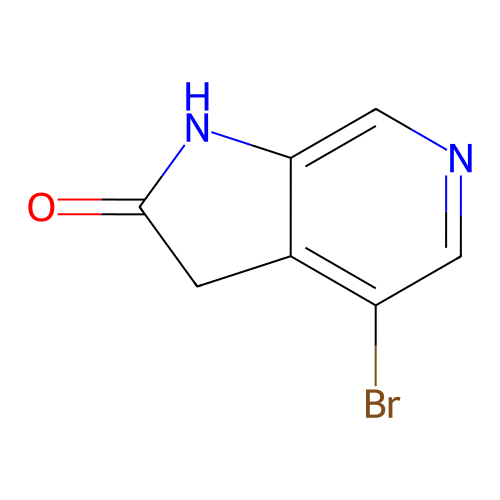 4-溴-6-氮雜吲哚-2-酮,4-Bromo-1H-pyrrolo[2,3-c]pyridin-2(3H)-one