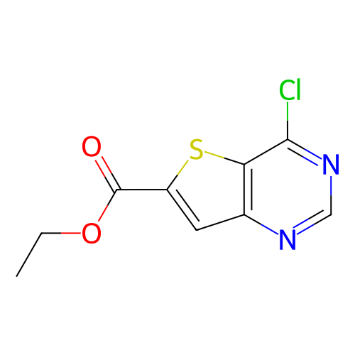 4-氯噻吩并[3,2-d]嘧啶-6-羧酸乙酯,Ethyl 4-chlorothieno[3,2-d]pyrimidine-6-carboxylate