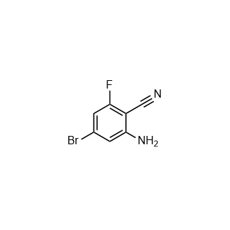 2-氨基-4-溴-6-氟苯腈,2-Amino-4-bromo-6-fluorobenzonitrile