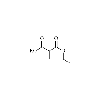 3-乙氧基-2-甲基-3-氧代丙酸钾盐,3-Ethoxy-2-methyl-3-oxopropanoic acid, potassium salt