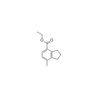 7-甲基-2,3-二氢-1H-茚-4-羧酸乙酯,Ethyl 7-methyl-2,3-dihydro-1H-indene-4-carboxylate