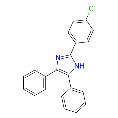 2-(4-氯苯基)-4,5-二苯基-1H-咪唑,2-(4-Chlorophenyl)-4,5-diphenyl-1H-imidazole