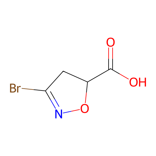 3-溴-4,5-二氢异噁唑-5-羧酸,3-Bromo-4,5-dihydroisoxazole-5-carboxylic acid