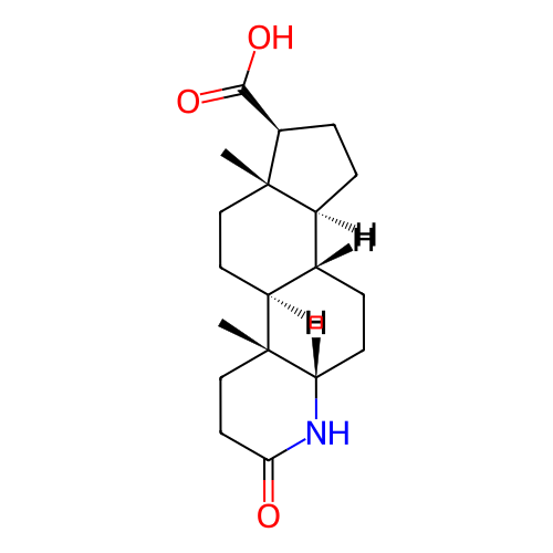 (4aR,4bS,6aS,7S,9aS,9bS,11aS)-4a,6a-二甲基-2-氧代十五氢-1H-茚并[5,4-f]喹啉-7-羧酸,(4aR,4bS,6aS,7S,9aS,9bS,11aS)-4a,6a-dimethyl-2-oxohexadecahydro-1H-indeno[5,4-f]quinoline-7-carboxylic acid