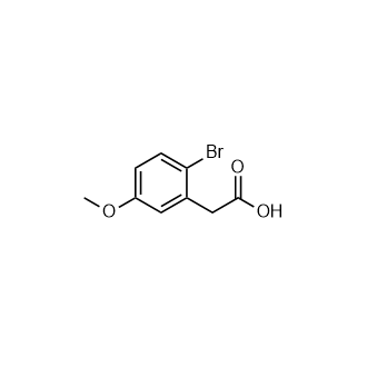 2-(2-溴-5-甲氧基苯基)乙酸,2-(2-Bromo-5-methoxyphenyl)acetic acid