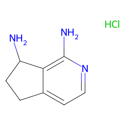 6,7-二氢-5H-环戊二烯并[c]吡啶-1,7-二胺二盐酸盐,6,7-Dihydro-5H-cyclopenta[c]pyridine-1,7-diamine dihydrochloride