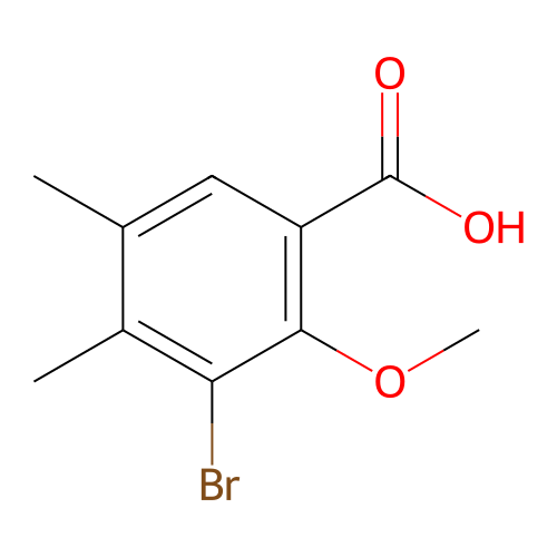 2-甲氧基-3-溴-4,5-二甲基苯甲酸,3-Bromo-2-methoxy-4,5-dimethylbenzoic acid