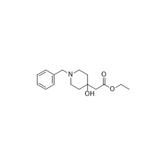 2-(1-苄基-4-羟基哌啶-4-基)乙酸乙酯,Ethyl 2-(1-benzyl-4-hydroxypiperidin-4-yl)acetate