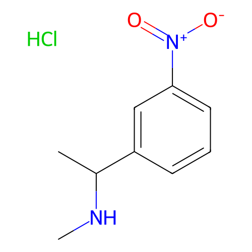 N-甲基-1-(3-硝基苯基)乙-1-胺鹽酸鹽,n-Methyl-1-(3-nitrophenyl)ethan-1-amine hydrochloride