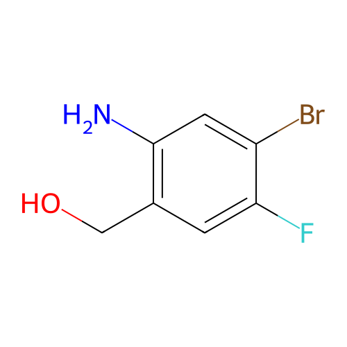 (2-氨基-4-溴-5-氟苯基)甲醇,(2-Amino-4-bromo-5-fluorophenyl)methanol