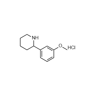 2-(3-甲氧基苯基)哌啶鹽酸鹽,2-(3-Methoxyphenyl)piperidine hydrochloride