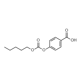 4-(((戊氧基)羰基)氧基)苯甲酸,4-(((Pentyloxy)carbonyl)oxy)benzoic acid