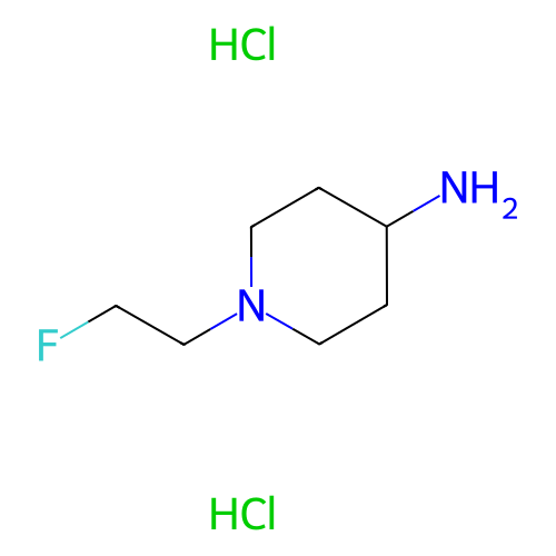 1-(2-氟乙基)哌啶-4-胺二鹽酸鹽,1-(2-Fluoroethyl)piperidin-4-amine dihydrochloride