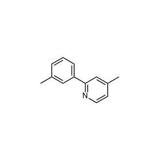 4-甲基-2-(間甲苯基)吡啶,4-Methyl-2-(m-tolyl)pyridine