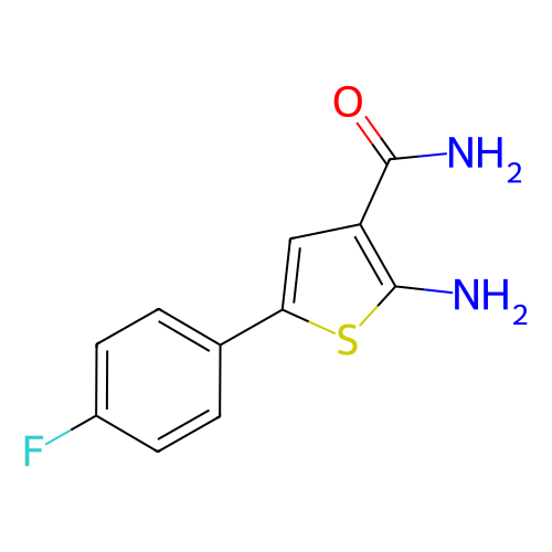 2-氨基-5-(4-氟苯基)噻吩-3-羧酰胺,2-Amino-5-(4-fluorophenyl)thiophene-3-carboxamide