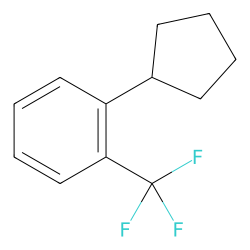 1-环戊基-2-(三氟甲基)苯,1-Cyclopentyl-2-(trifluoromethyl)benzene