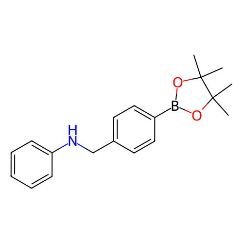 N-(4-(4,4,5,5-四甲基-1,3,2-二氧硼杂环戊烷-2-基)苄基)苯胺,N-(4-(4,4,5,5-Tetramethyl-1,3,2-dioxaborolan-2-yl)benzyl)aniline