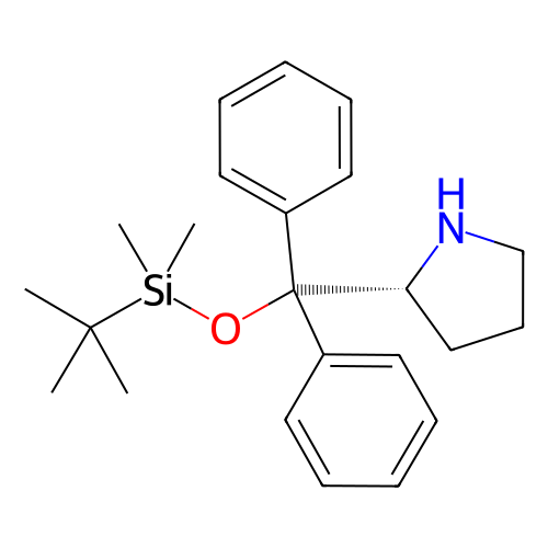 (R)-α,α-二苯基脯氨醇叔丁基二甲基硅醚,(2R)-2-[[[(1,1-Dimethylethyl)dimethylsilyl]oxy]diphenylmethyl]pyrrolidine