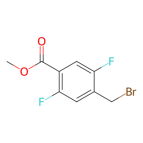 4-(溴甲基)-2,5-二氟苯甲酸甲酯,Methyl 4-(bromomethyl)-2,5-difluorobenzoate